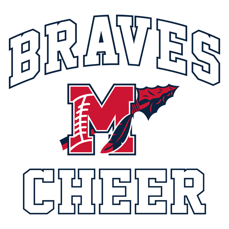 Manalapan Braves Cheer braves t-shirt (youth/adult size) – Scrappy Dappy Doo